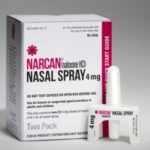 Narcan 4mg/0.1ml Nasal Spray- 2 x 0.1ml Bottles - 1 2-Pack