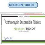 Neckcin DT (Azithromycin) 100 mg - 30-tablets